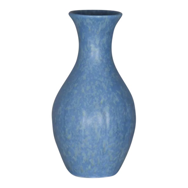 1920s Light Blue Art Deco Vessel by Pilkington Royal Lancastrian Pottery For Sale