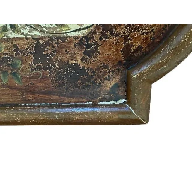 1990s Maitland-Smith Still Life Floral Painting Panel For Sale - Image 9 of 9