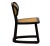 Wood Stockholm Wood & Cane Side Chair in Black For Sale - Image 7 of 7