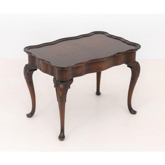 Mid 20th Century George III Style Mahogany Side Table For Sale - Image 5 of 7