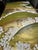 Gold Hand-Painted Gold Leaf Chinoiserie Landscape Mural Panels | Cherry Blossom Mountain Wall Art Set of 2 For Sale - Image 8 of 8