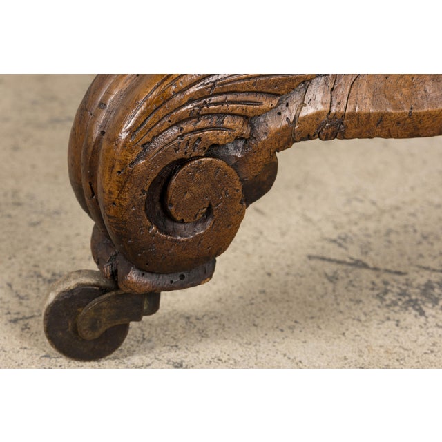 19th Century French Renaissance Revival Pedestal Center Table For Sale - Image 11 of 16