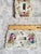 1950’s Arnart Japan Hand Painted Porcelain Light Switch Covers For Sale - Image 10 of 11