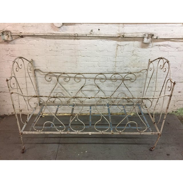 Antique Iron Crib Chairish