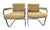 Pair of 1950s Bauhaus Style Chairs For Sale
