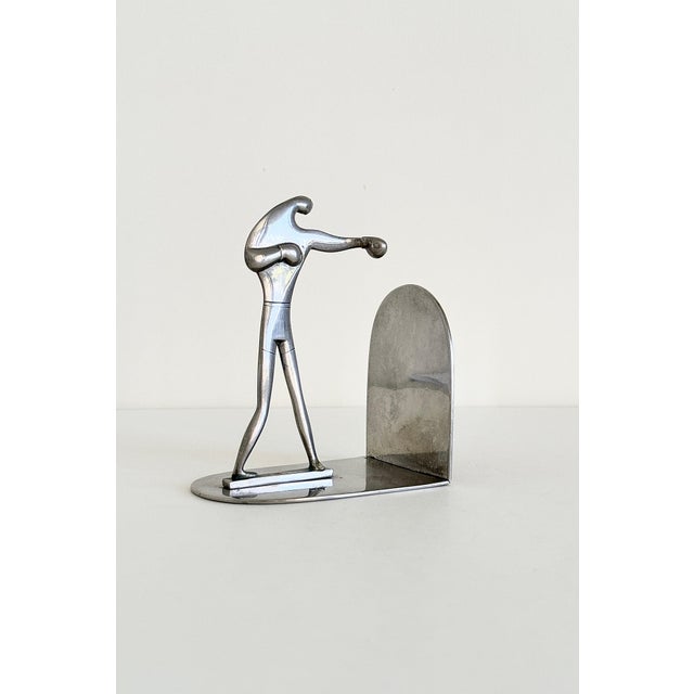 Mid-Century Modern Austrian Modernist Figural Bookends For Sale - Image 3 of 11