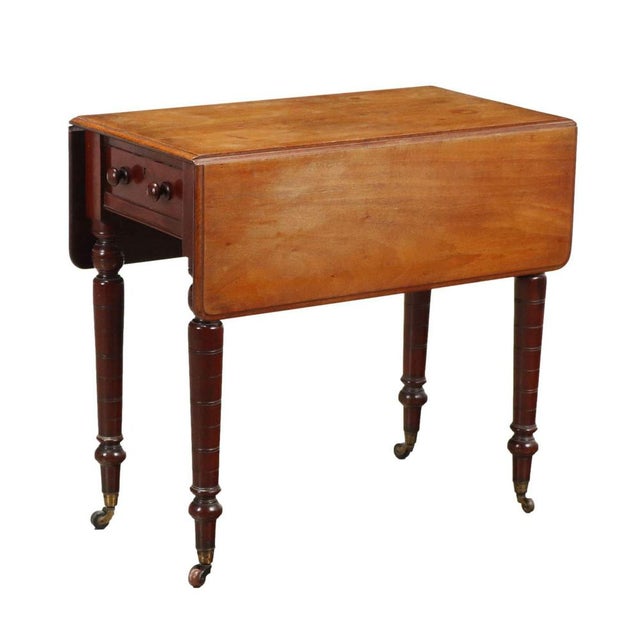 Side Table in Mahogany For Sale - Image 10 of 10
