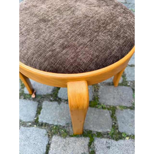 Brown Armchair Series 8000 in Brown and Upholstered Beech by Thygesen & Sørensen for Magnus Olesen For Sale - Image 8 of 11