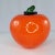 Realism Art Glass Orange Citrus Fruit Fake Faux Home Decor Paper Weight For Sale - Image 3 of 7