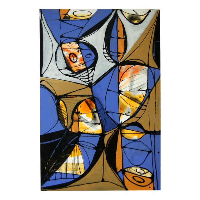 Mathias Wunderlich, Gestirne, 2022, Acrylic on Canvas For Sale
