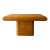 Vintage Postmodern Pedestal Burlwood Console 1980s For Sale