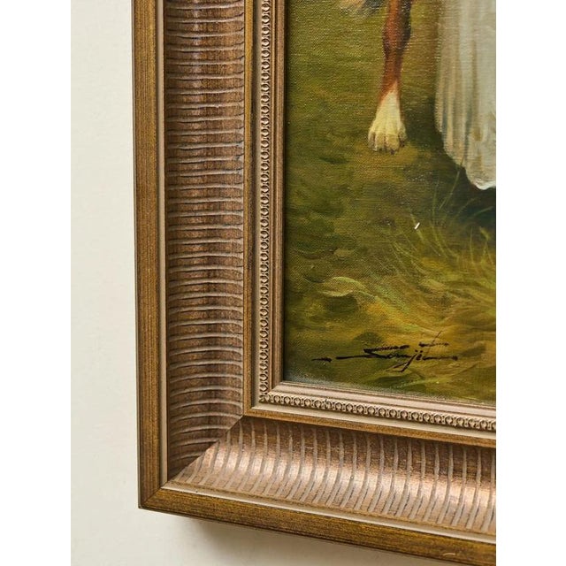 Victorian Painter, The Taming of the Pony, 19th Century, Oil on Panel For Sale - Image 7 of 9