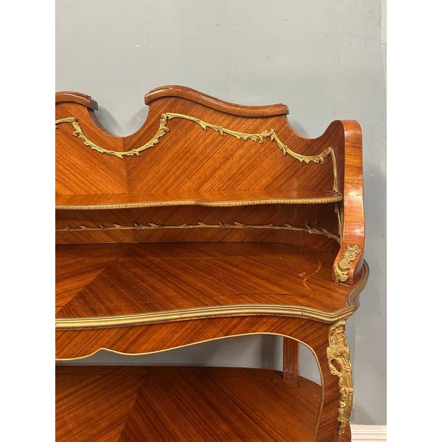 2000 - 2009 French Console Table in Kingwood For Sale - Image 5 of 18