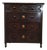 English Charles II Chest of Drawers in Oak For Sale