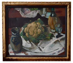 Still Life with Cauliflower by Médard Maertens, 1944