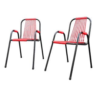 Frisian High Children's Chairs from Spimeta Harkema, 1960s, Set of 2 For Sale