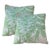 2020s Pair of 24'' Meg Braff Green Pillows For Sale - Image 5 of 5