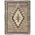 Antique Navajo Carpet, Handmade Wool, Neutral colors, Ivory, Beige, Gray & Brown For Sale - Image 17 of 17
