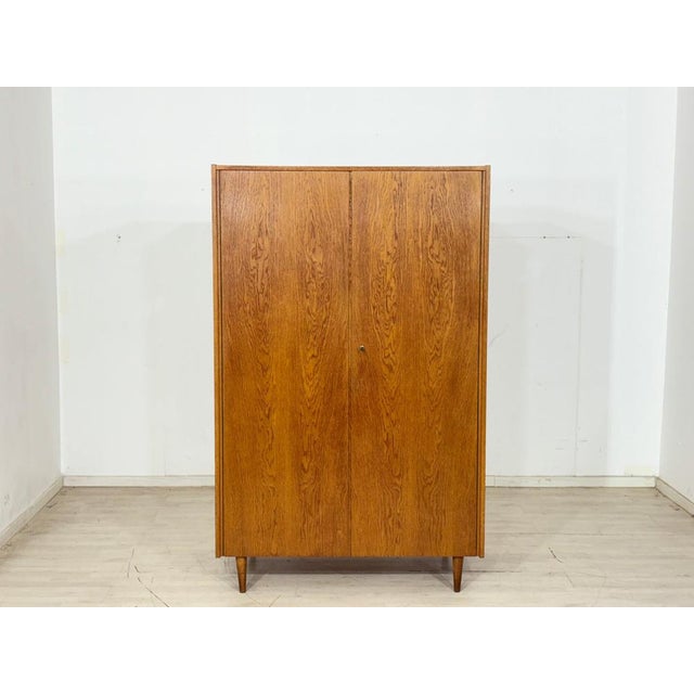 Mid-Century Wardrobe in Oak & Pine, 1960s For Sale - Image 13 of 13