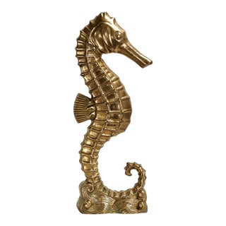 Vintage Art Deco Style Seahorse Sculpture or Figure For Sale