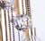 Cascading 36 Chandelier Swarovski Crystal Gilt Brass by Ernst Palme, 1960 For Sale - Image 6 of 16