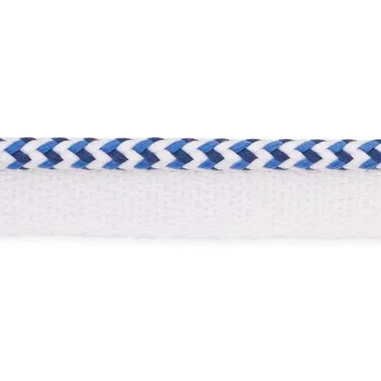 Contemporary Schumacher Bolander Cord Trim in Marine For Sale - Image 3 of 3