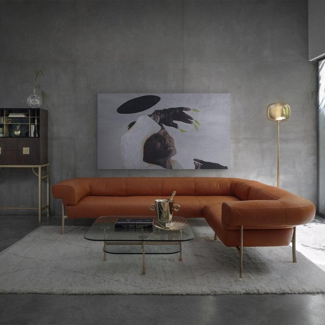 Zuan Mahogany and Verde Alpi Marble Bar Cabinet by Paolo Rizzatto For Sale - Image 4 of 6