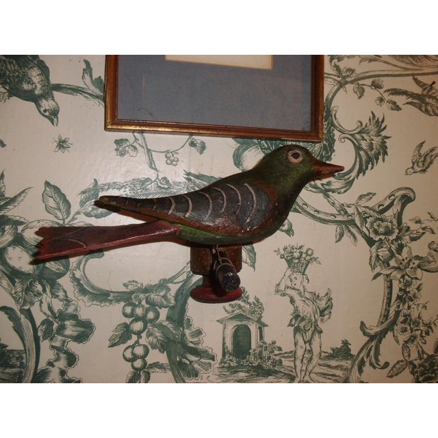 Antique Carved Wooden Bird, 1890s For Sale - Image 14 of 15