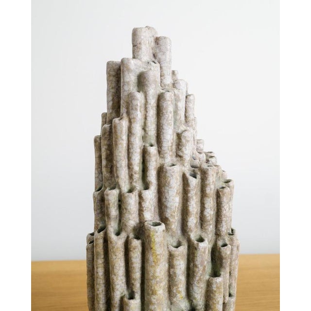 1950s Mid-Century Swedish Abstract Stoneware Sculpture from Hans Hedberg, Biot, France, 1950s For Sale - Image 5 of 6