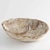 Vintage Tan and Off White Marbled Studio Pottery Bowl For Sale - Image 4 of 12
