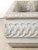 White Antique White Marble Carved Classical Rectangular Basin For Sale - Image 8 of 12