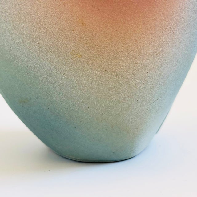 Blue Kazuo Takiguchi Pottery Tea Bowl For Sale - Image 8 of 14