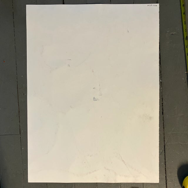 1990s Contemporary Original E.J. Hartmann Abstract Portrait Painting Signed For Sale - Image 5 of 5