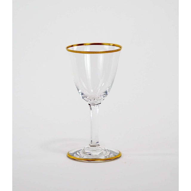 Mid 20th Century Baccarat Crystal Liquor / Sherry Glassware Service- Set of 12 For Sale In New York - Image 6 of 11