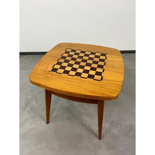 Vintage Chess Table, 1970s For Sale - Image 4 of 12