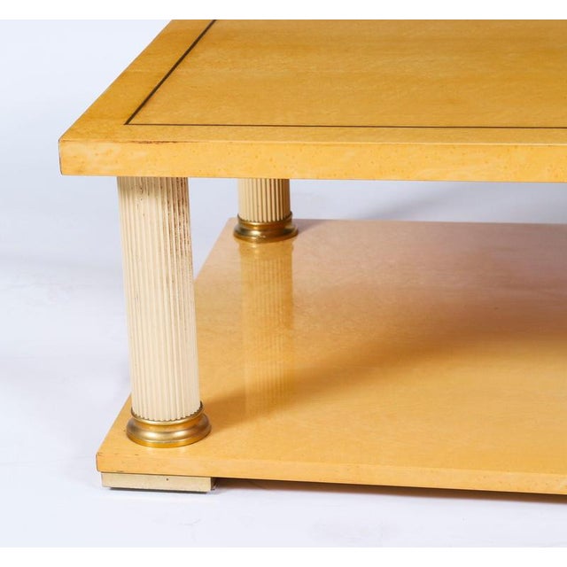 20th Century Birdseye Maple Coffee Table from Harrods For Sale - Image 10 of 13