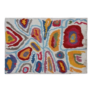 Keivan Woven Arts Turkish Tulu Rug, Hand-Knotted Angora Wool 8'10 X 12'1 For Sale
