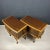 Vintage Wood Nightstands, Italy, 1950s, Set of 2 For Sale - Image 10 of 13