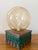 Vintage Atomic Fiber Optics Lamp With Smoky Glass Dome For Sale - Image 6 of 9