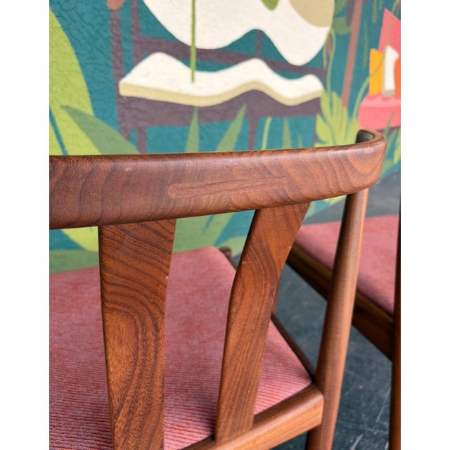 Danish Modern Folke Ohlsson for Dux Chair Pair For Sale - Image 9 of 10