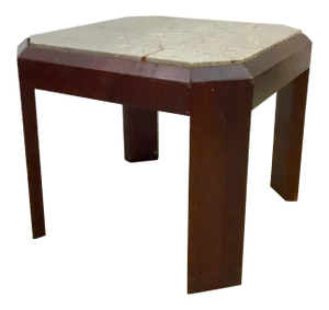 Vintage Marble Top Occasional Stand