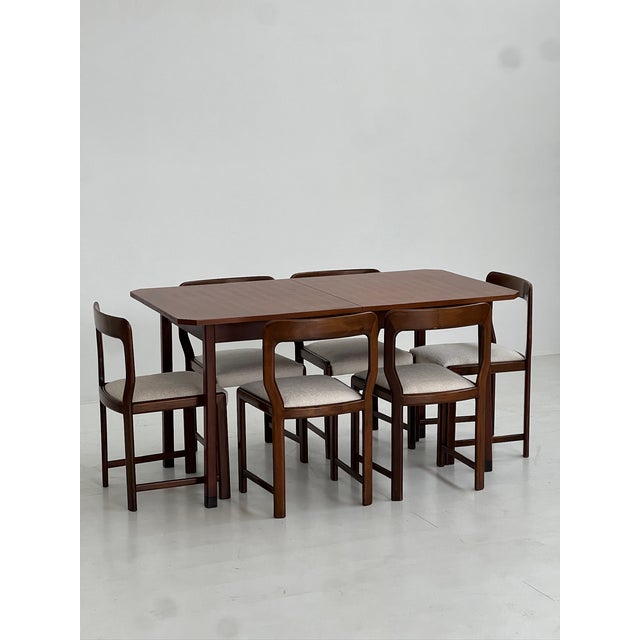 Extendable Teak Dining Table, 1970s For Sale - Image 4 of 8