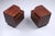 Wood Art Deco Dark Wood Nightstands, 1940s, Set of 2 For Sale - Image 7 of 15
