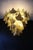 Green and Gold Murano Glass Chandelier with Scale Decoration, 2000s For Sale - Image 10 of 18