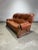 European Leather & Oak Sofa Set For Sale - Image 4 of 18