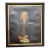 Early 19th Century American Portrait Painting of a Gentleman Period Black Frame For Sale