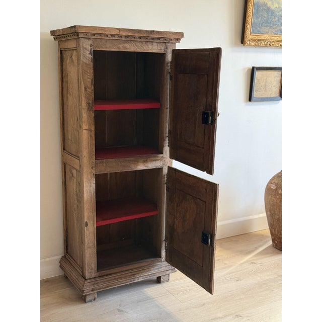 Brown Antique French Oak Cupboard For Sale - Image 8 of 8