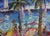 Yvon Grac, The Cros Dei Pin Beach at St. Jean Cap Ferrat, 1990s, Oil Painting on Canvas, Framed For Sale - Image 11 of 18