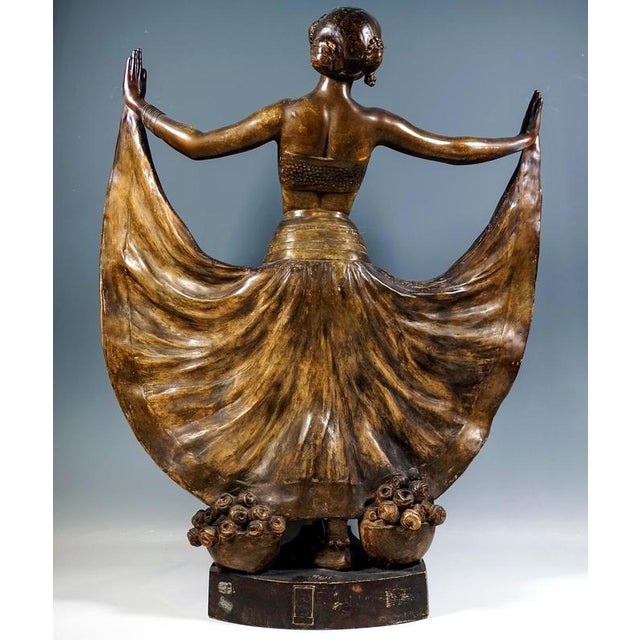 Large Ruth Sculpture from Goldscheider Vienna, 1920s For Sale - Image 3 of 10