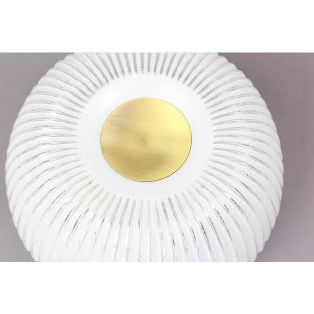 Large murano glass sconce or flush mount manufactured by limburg glashütte, germany, circa 1960-1969. Great shape and...